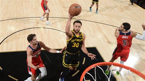 Stephen Curry’s Stellar Offense Lifts Warriors Past Wizards.